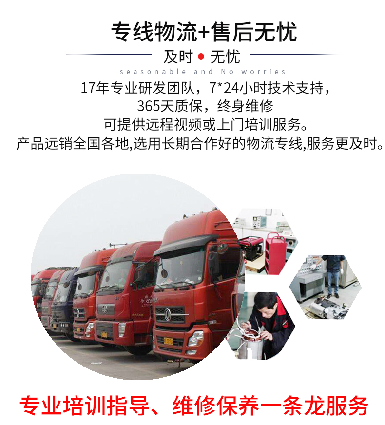 BR系列單三相7kw汽油發電機特點