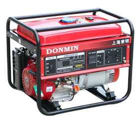 5KW單相小型汽油發(fā)電機組【可配備移動輪】DM6500CXD