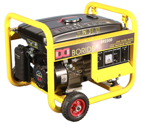 2KW單相小型汽油發電機組BR2500