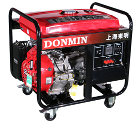 建筑施工三相7.5KW 汽油小型發電機組