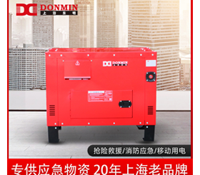 東明單三相15kw應急備用防護型柴油發電機組 SDDS18000H