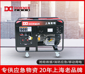 東明單相10kw小型應(yīng)急便攜式柴油發(fā)電機(jī)組 DMD12000LE/YJ