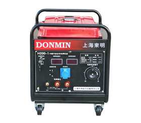 東明中頻永磁汽油發(fā)電電焊機-開架